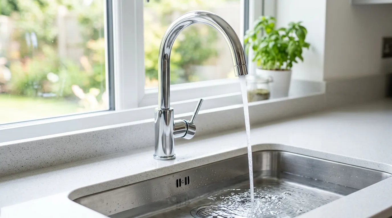 Local Plumbing Master Pros same day plumber fixing a faucet in Stoney Point, OK